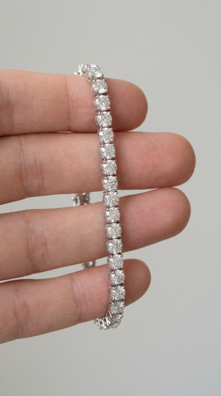 Diamond tennis bracelet
