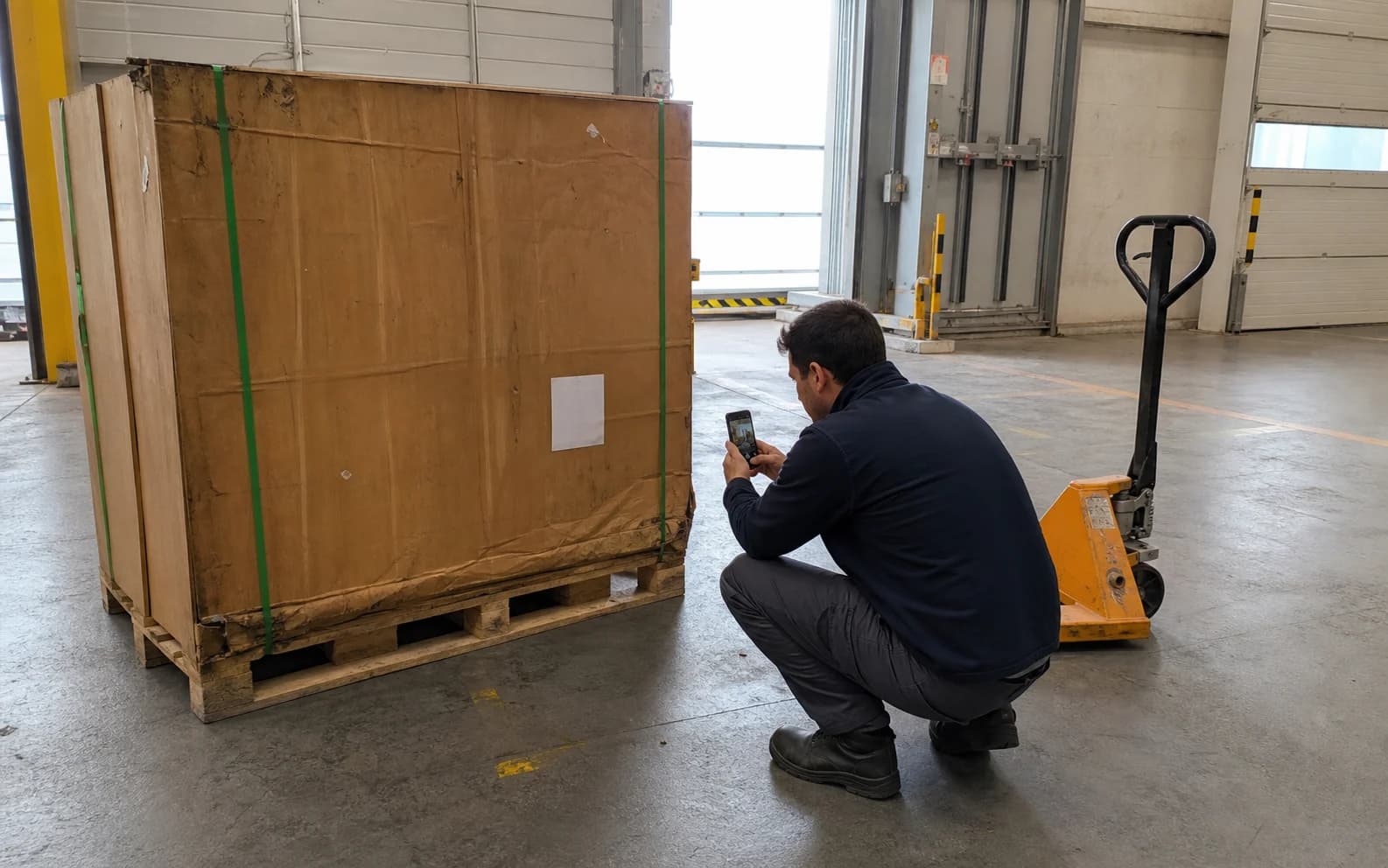 Handling oversized freight